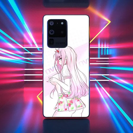 Pinkdress Girl LED Case for Samsung