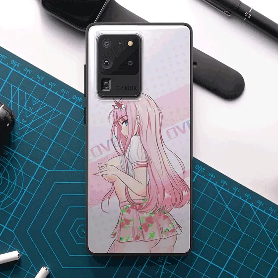 Pinkdress Girl LED Case for Samsung