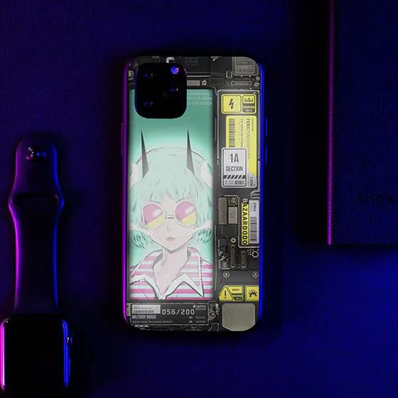 Pixie Haircut Industrial LED Case for iPhone