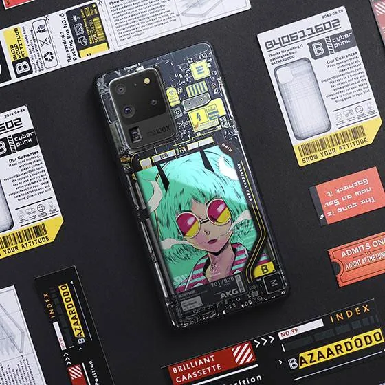 Pixie Haircut Industrial LED Case for Samsung