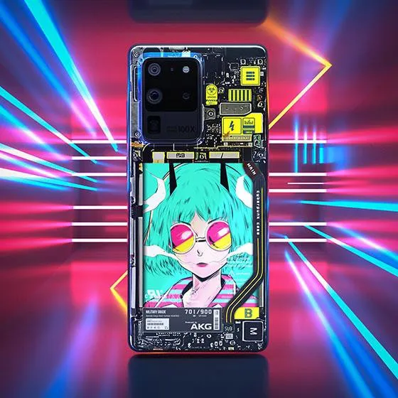 Pixie Haircut Industrial LED Case for Samsung