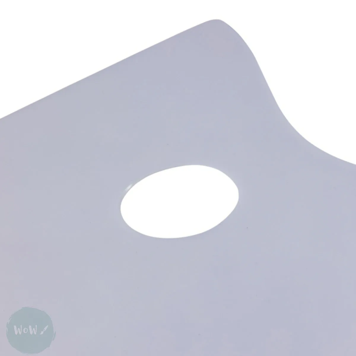 Plastic Palette- White, Flat, Retangular 380 x 280mm