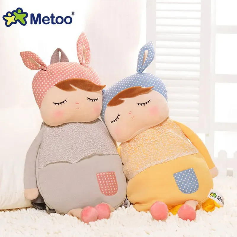 Plush Backpack Metoo Doll Soft Toys For Girl Baby Cute Cartoon Stuffed Animals For Kid Child School Shoulder Bag In Kindergarten