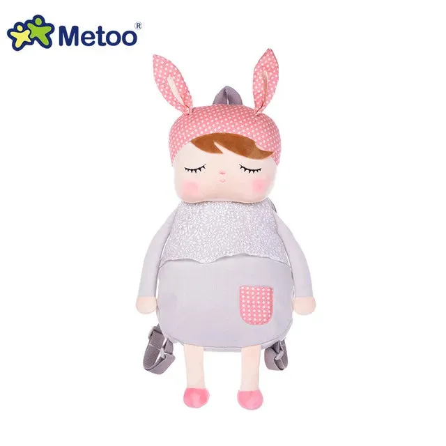 Plush Backpack Metoo Doll Soft Toys For Girl Baby Cute Cartoon Stuffed Animals For Kid Child School Shoulder Bag In Kindergarten