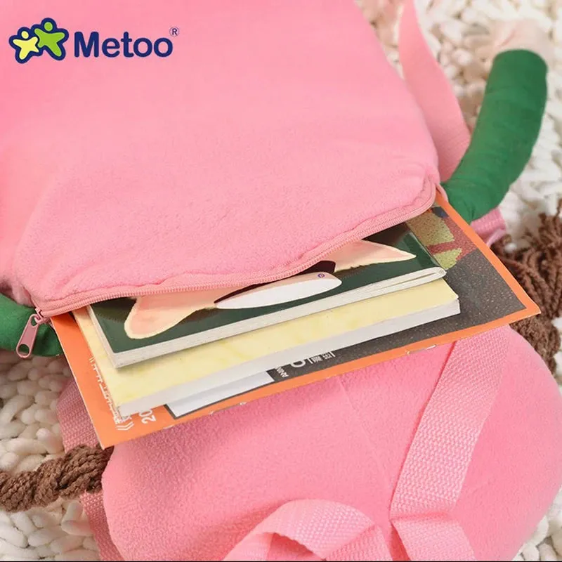 Plush Backpack Metoo Doll Soft Toys For Girl Baby Cute Cartoon Stuffed Animals For Kid Child School Shoulder Bag In Kindergarten