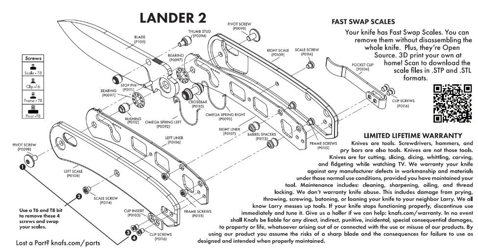 Pocket Clip - Lander 2