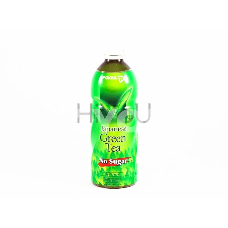 Pokka Japanese Green Tea No Sugar 500ml ~ Pokka 日式无糖绿茶 瓶装 500ml