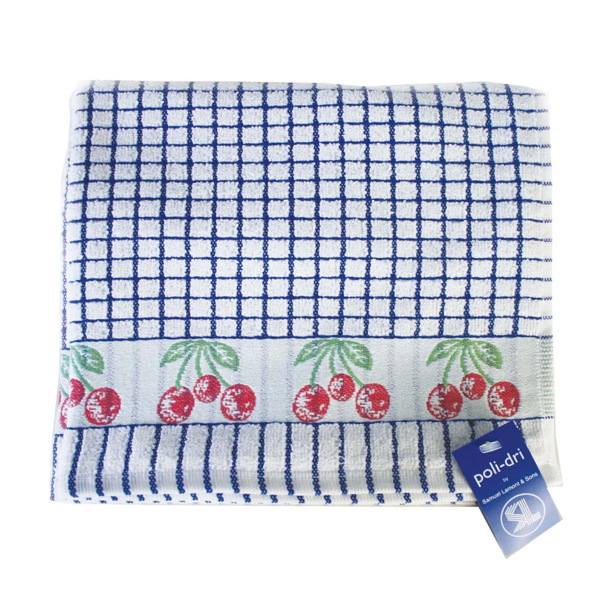 Poli-Dri Jacquard Cherries Tea Towel
