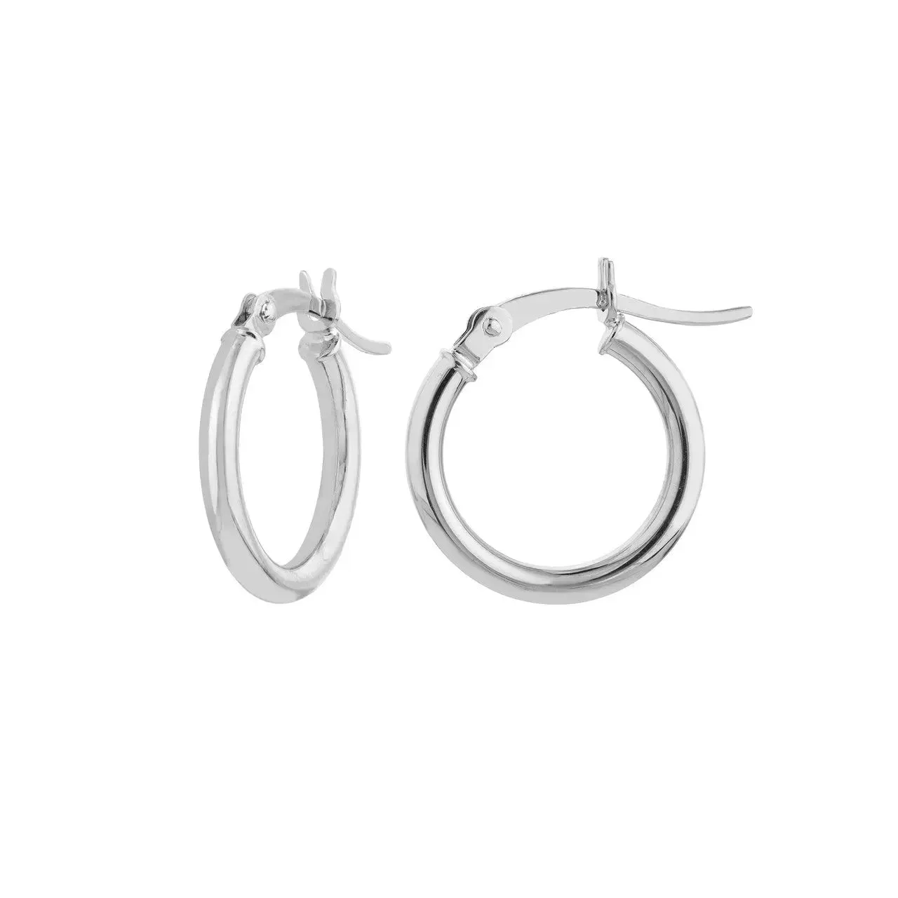 Polished Hoop Earrings