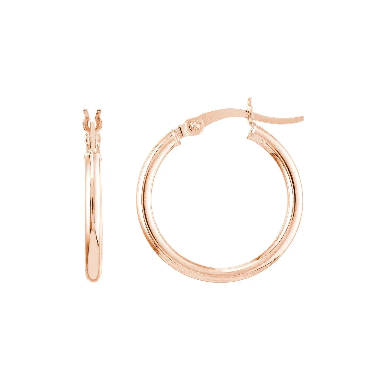 Polished Hoop Earrings