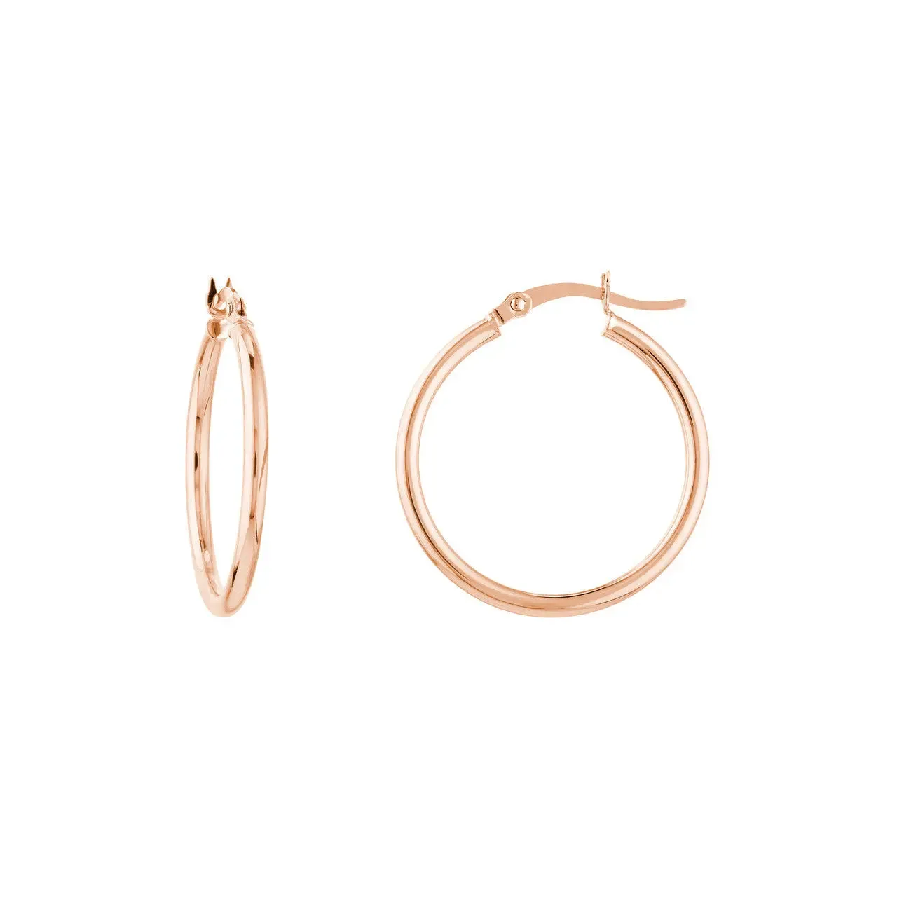 Polished Hoop Earrings