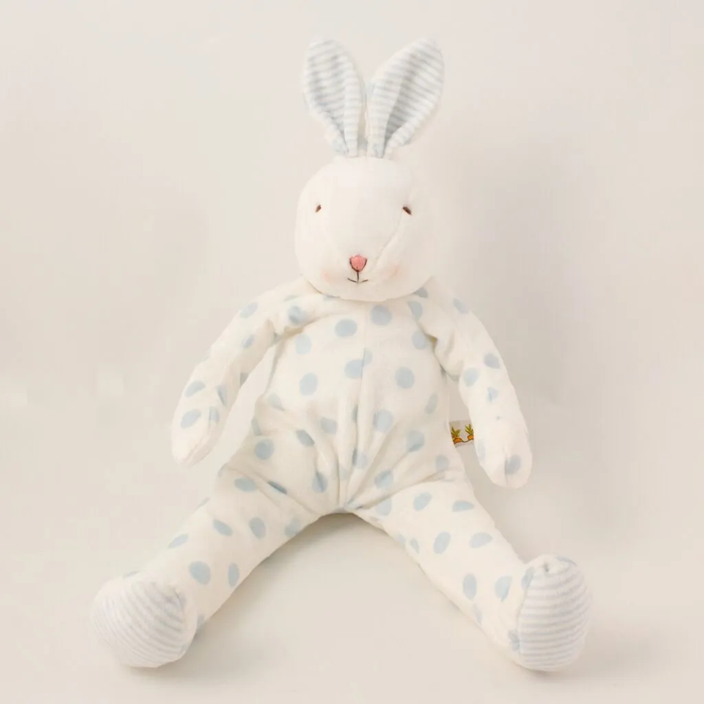 Polka Dots Bunny Blue