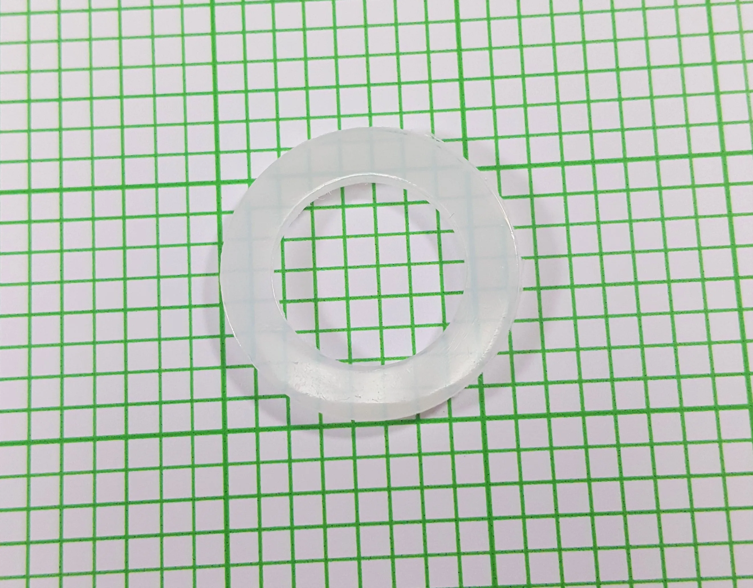 Polyethylene Water Meter Gasket 1" x 1/32" thick