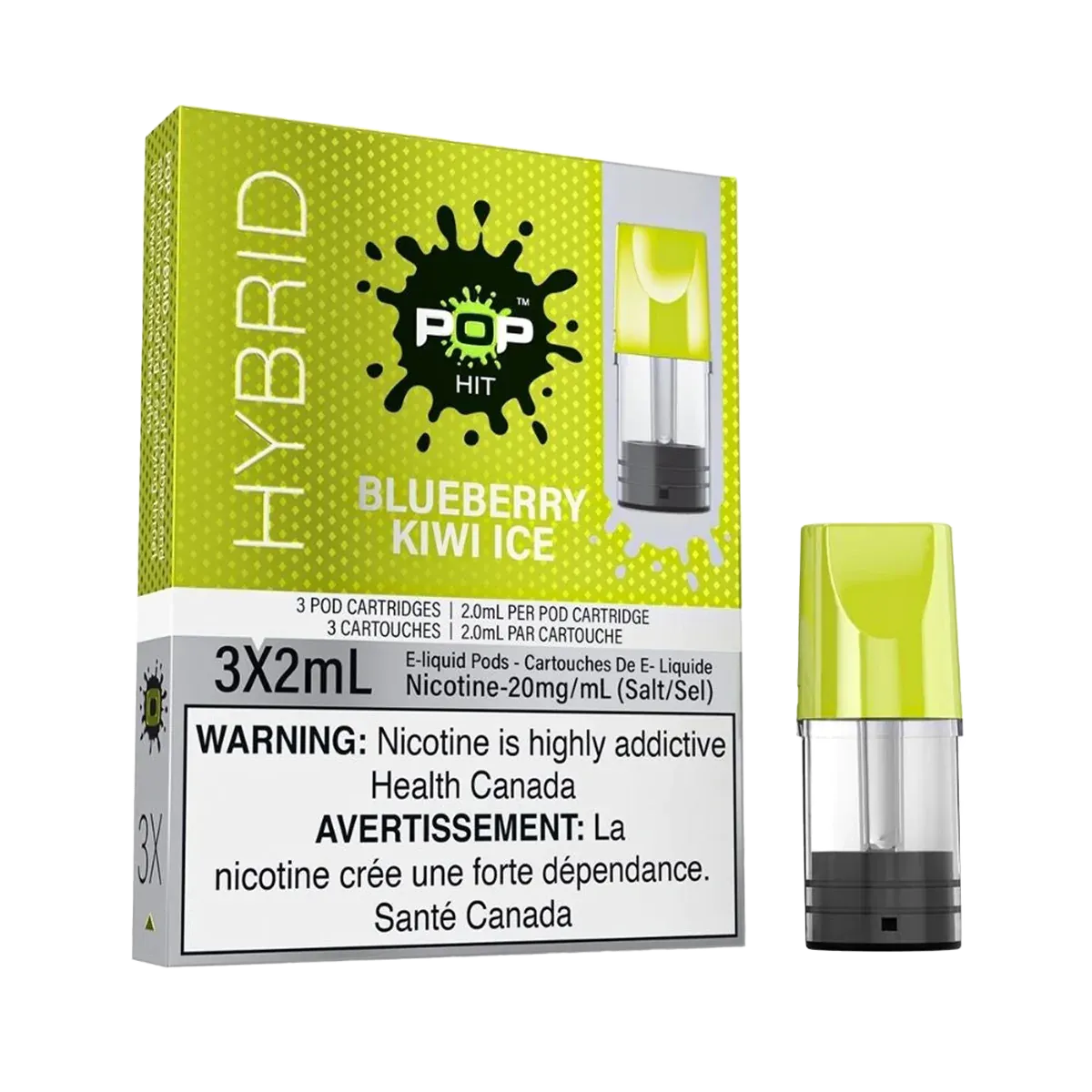 POP Hybrid - Blueberry Kiwi Ice Vape Pod