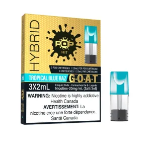 POP Hybrid (G.O.A.T Series) - Tropical Blue Razz Vape Pod