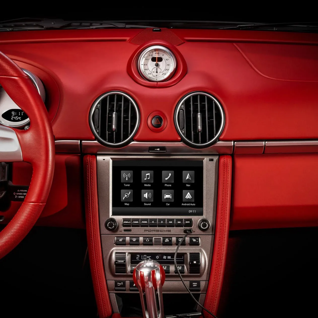Porsche Classic Communication Management Plus (PCCM ) - Classic Radio for (987) Boxster, Cayman / (997) 911 Carrera