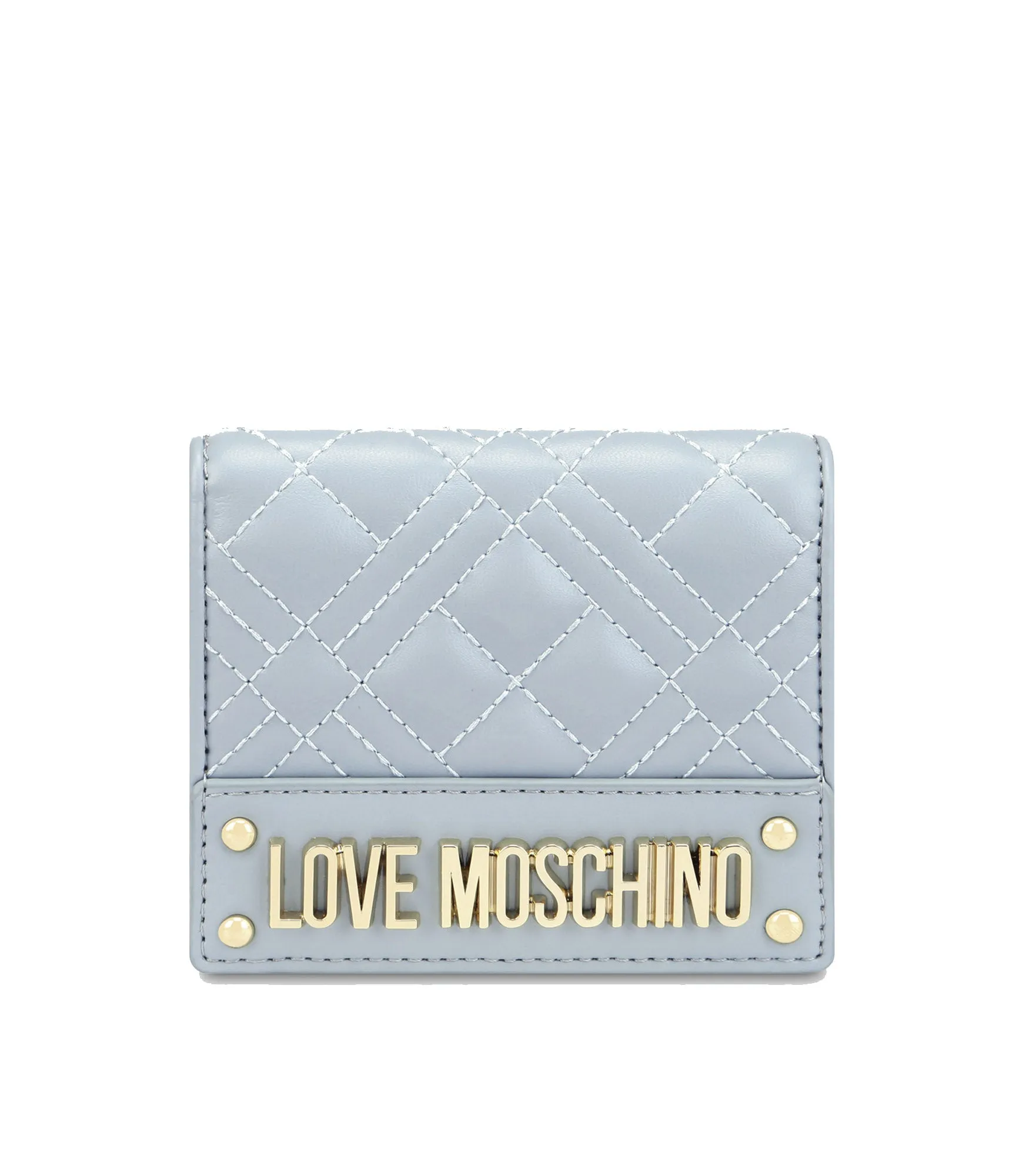 Portafoglio Quilted Nappa - Pu Nuvola