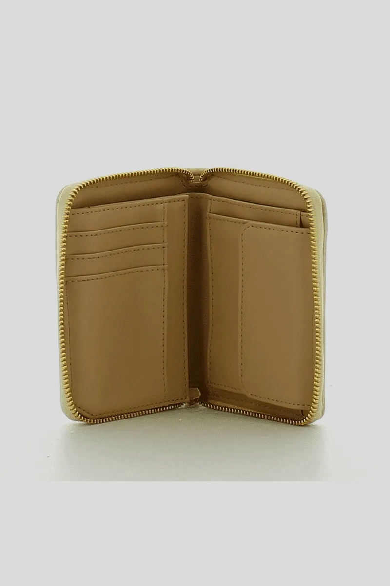Portafoglio Quilted Pu - Avorio