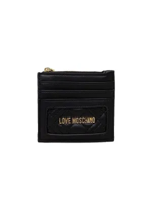 Portafoglio Quilted Pu - Nero