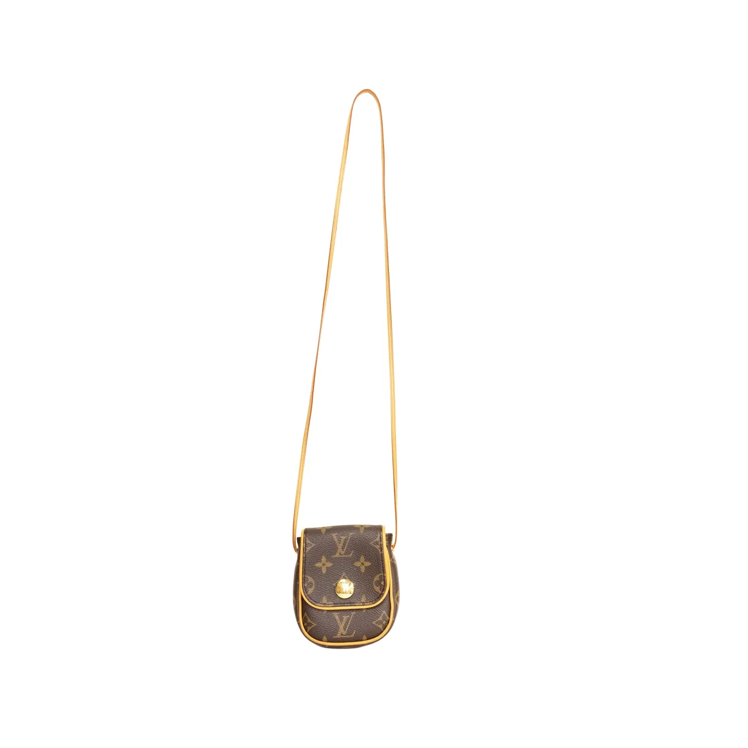 Pre-Owned Louis Vuitton Monogram Pochette Cancun