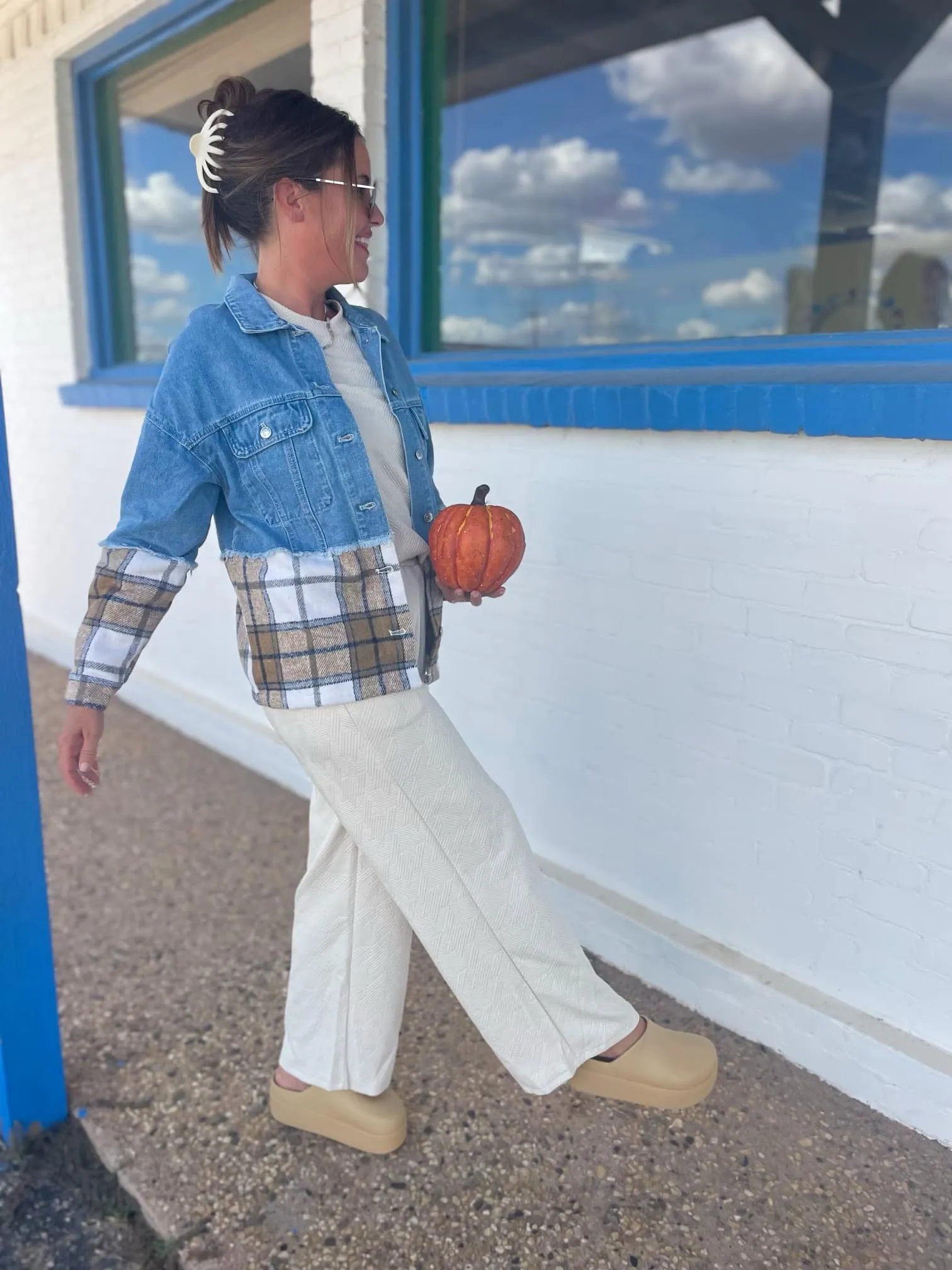PREORDER: Telluride Denim   Plaid Jacket