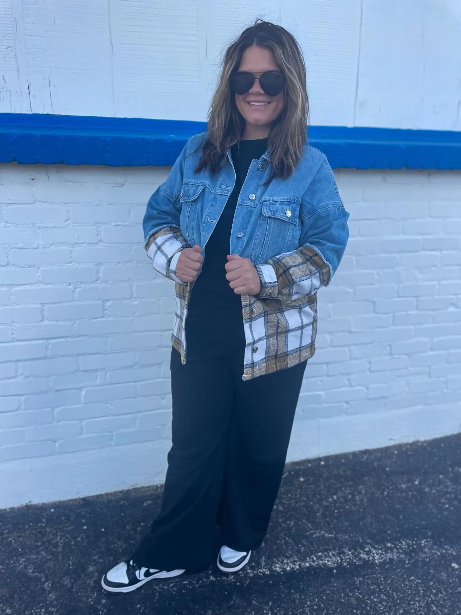 PREORDER: Telluride Denim   Plaid Jacket