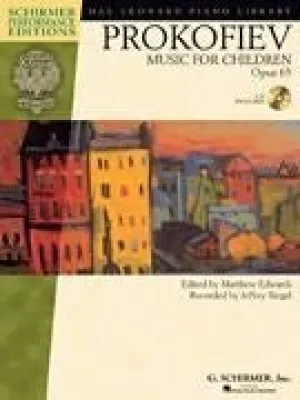 Prokofiev, Music for Children, Op. 65 (Book & CD)