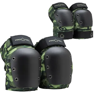 ProTec - Knee&Elbow Pads Set (Camo | Butterfly Straps)