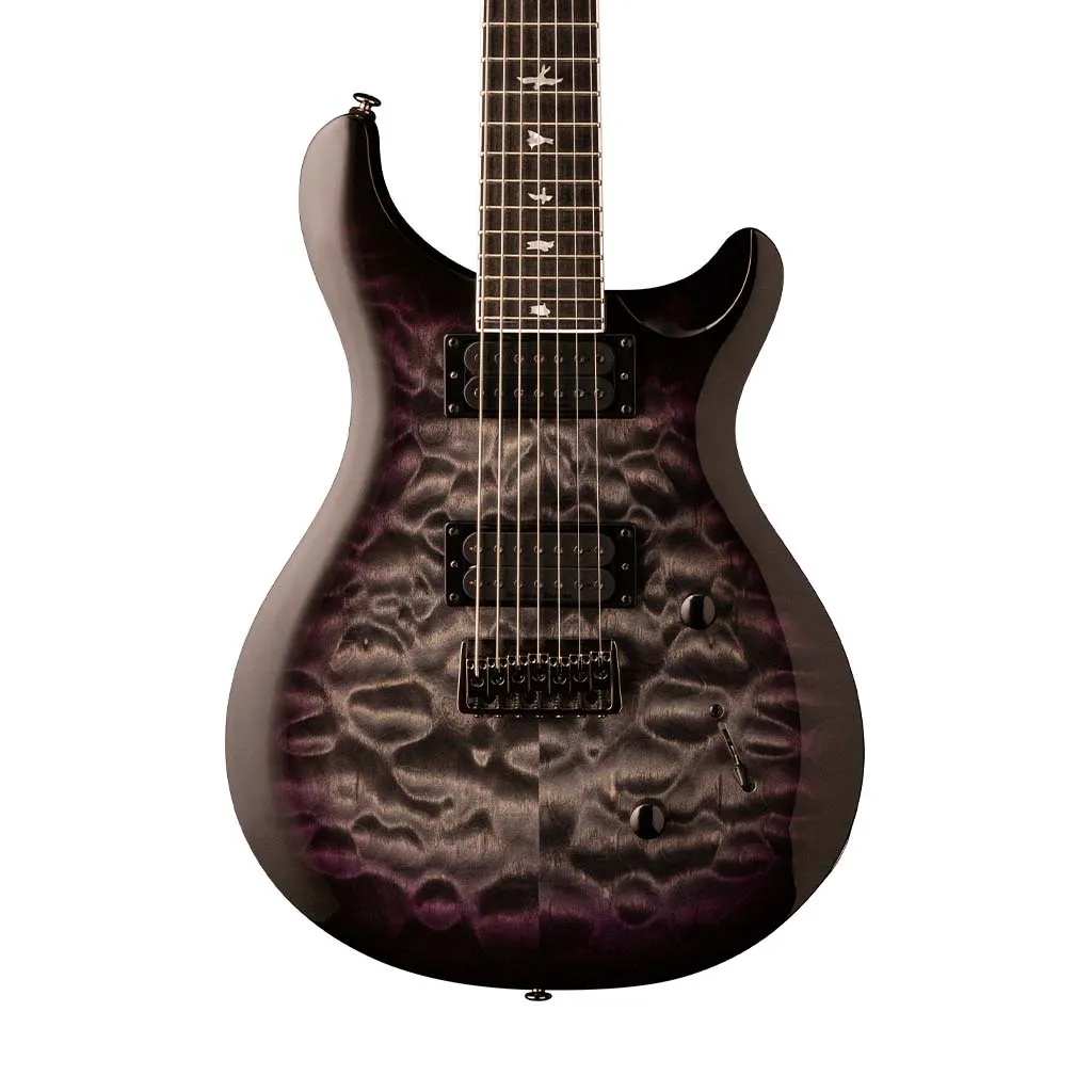 PRS SE Mark Holcomb SVN 7-String Electric Guitar, Ebony FB, Holcomb Burst