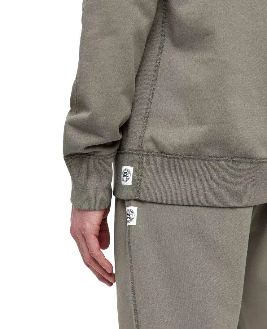 Pullover Hoodie Midweight Terry Sage