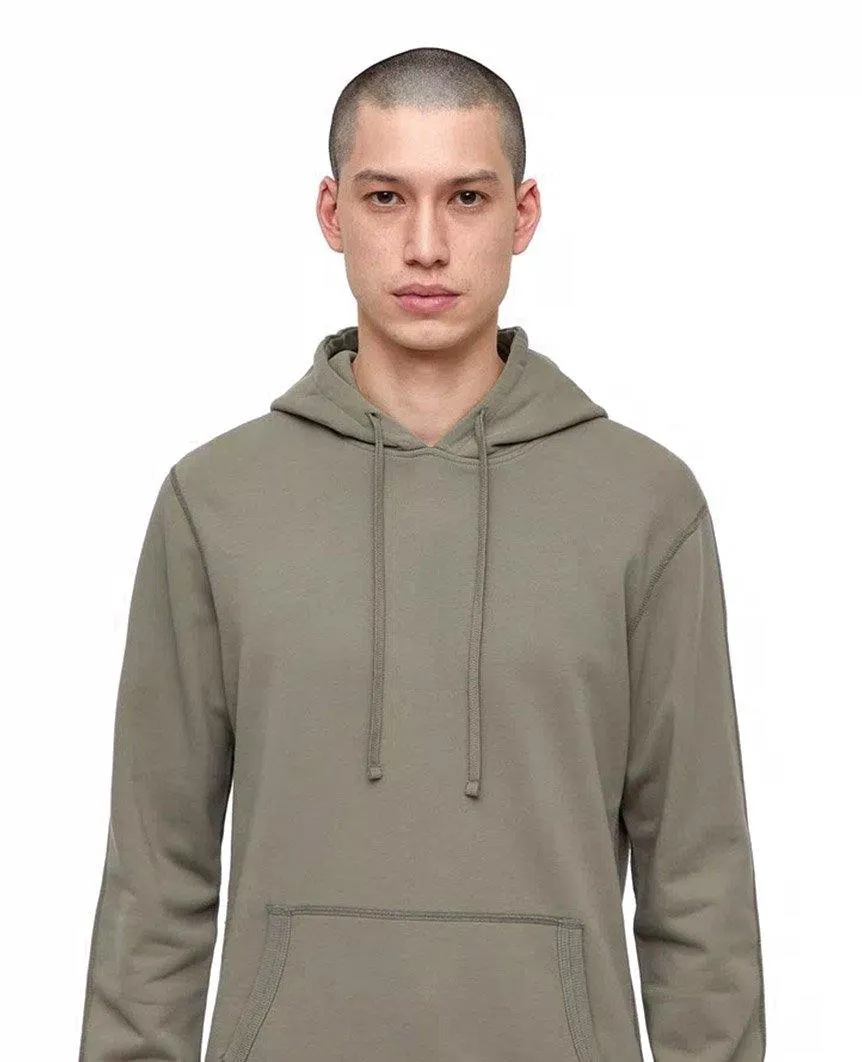 Pullover Hoodie Midweight Terry Sage