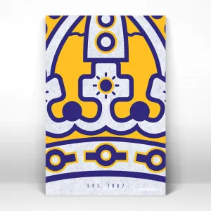 Purple and Gold