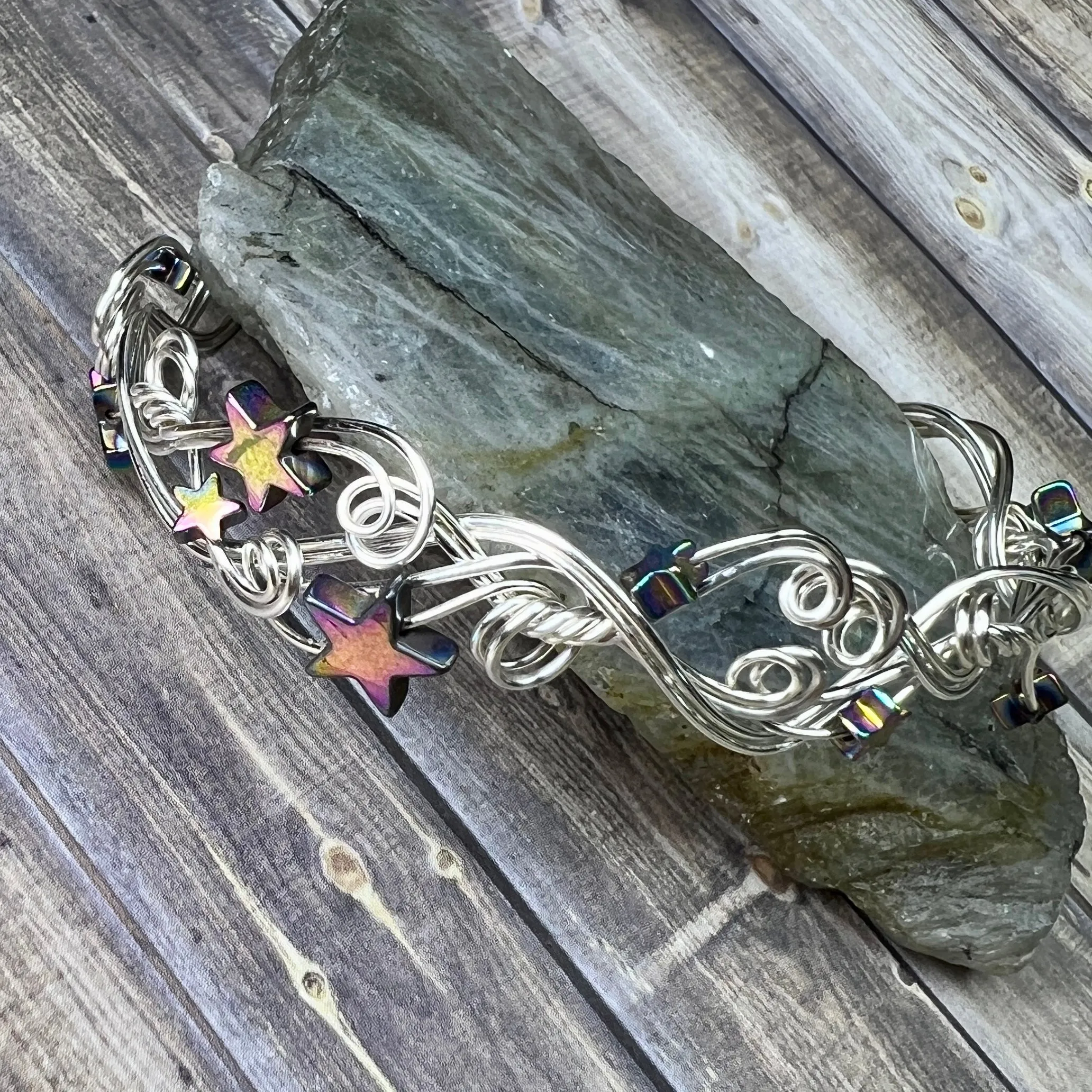 Purple Rainbow Skylit Bracelet