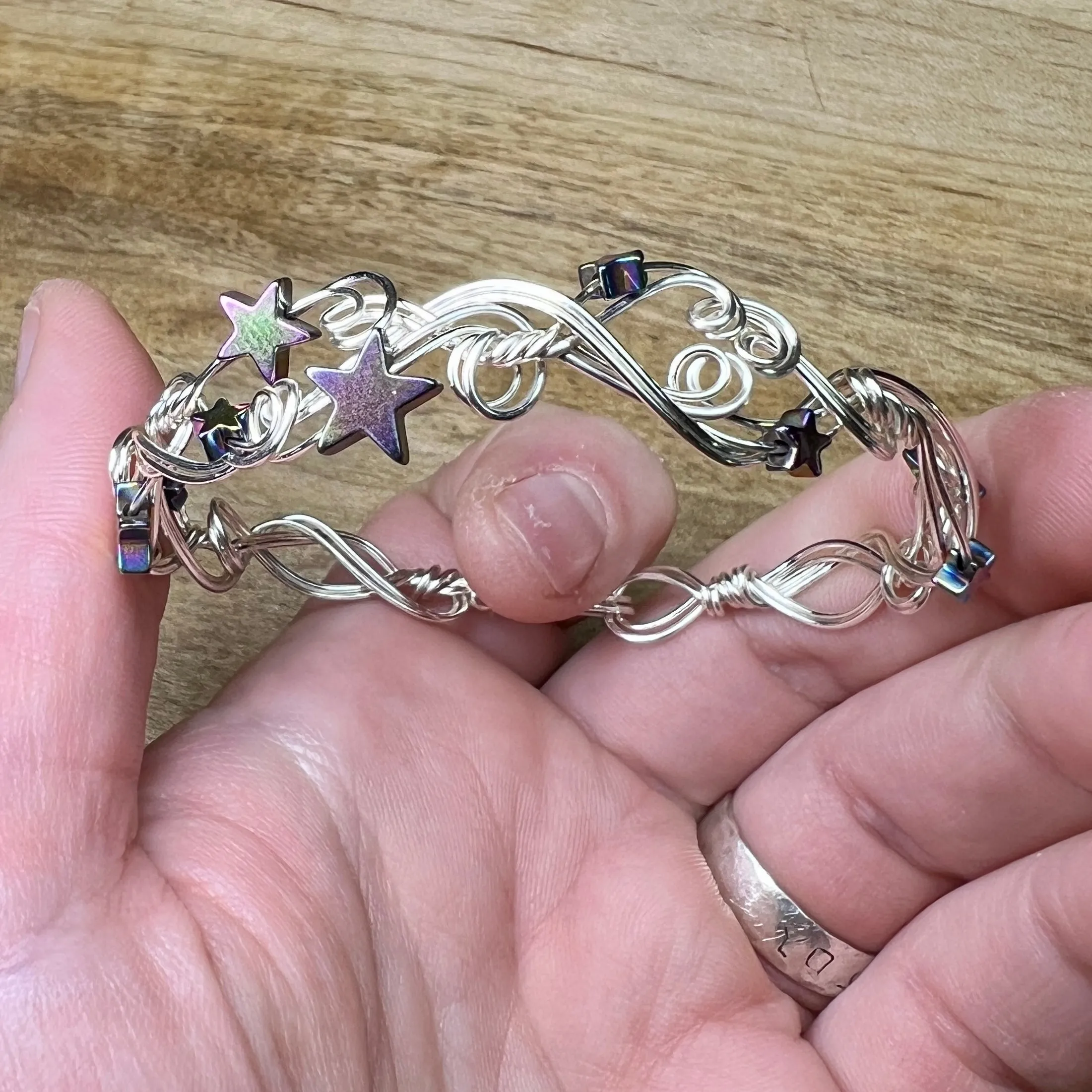 Purple Rainbow Skylit Bracelet