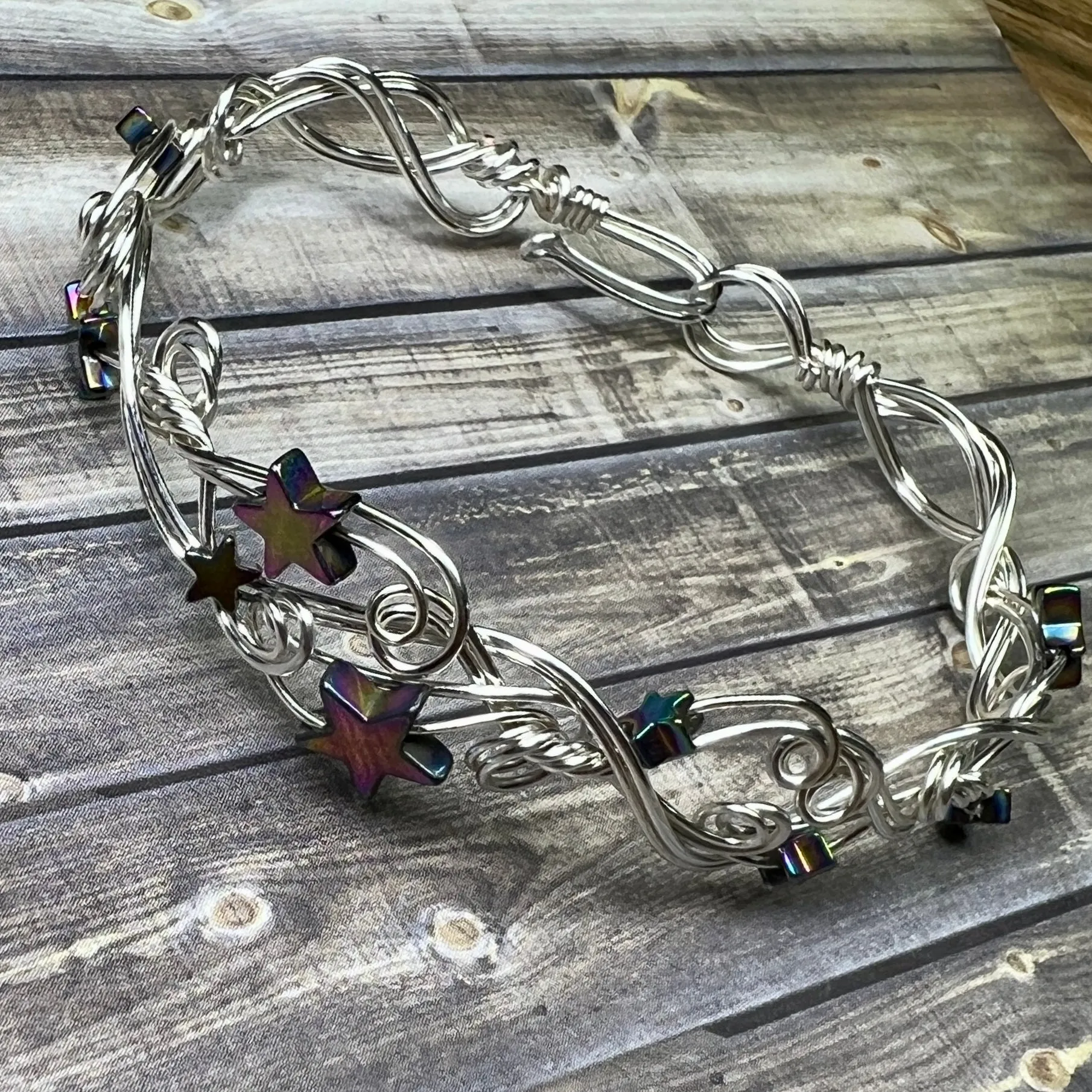 Purple Rainbow Skylit Bracelet