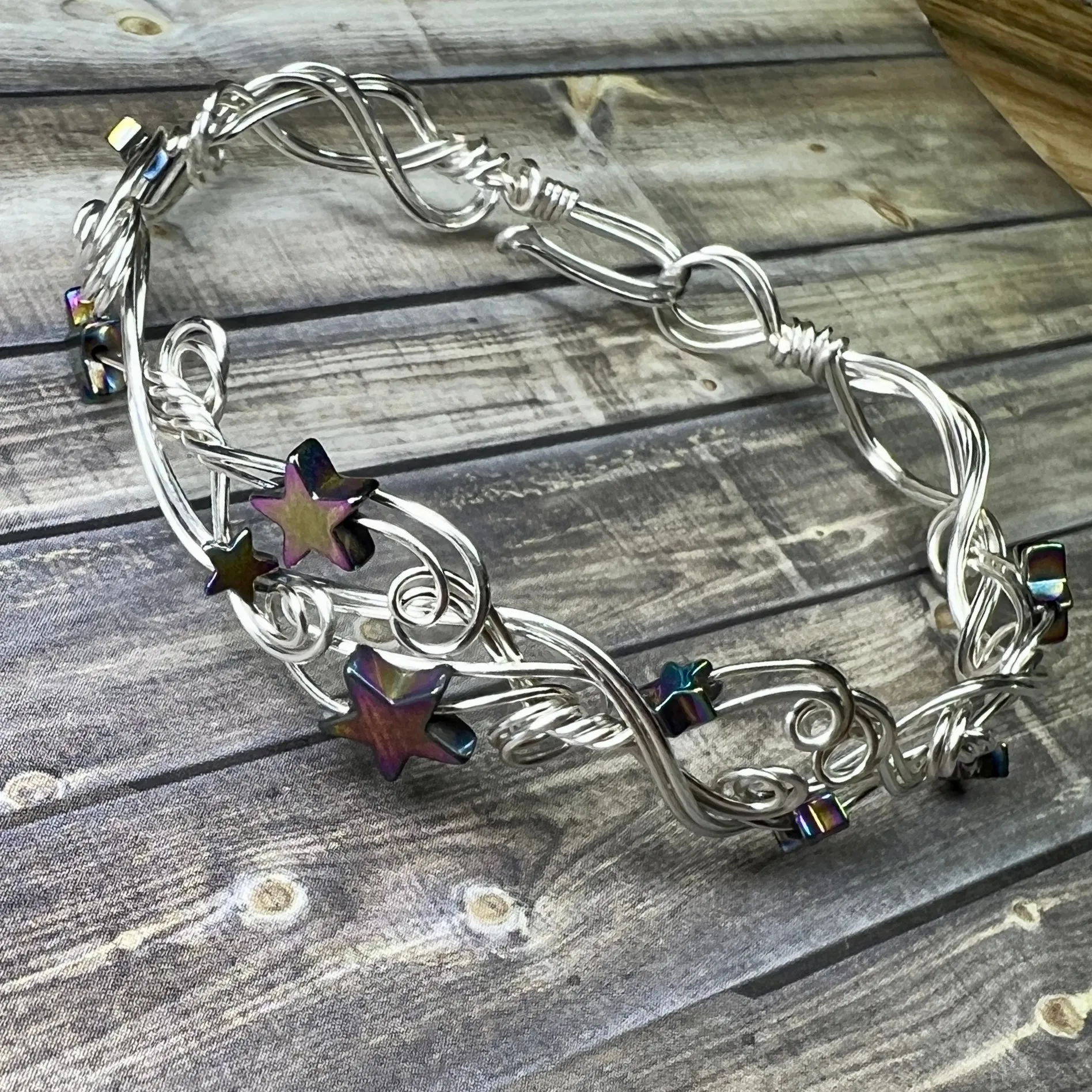 Purple Rainbow Skylit Bracelet