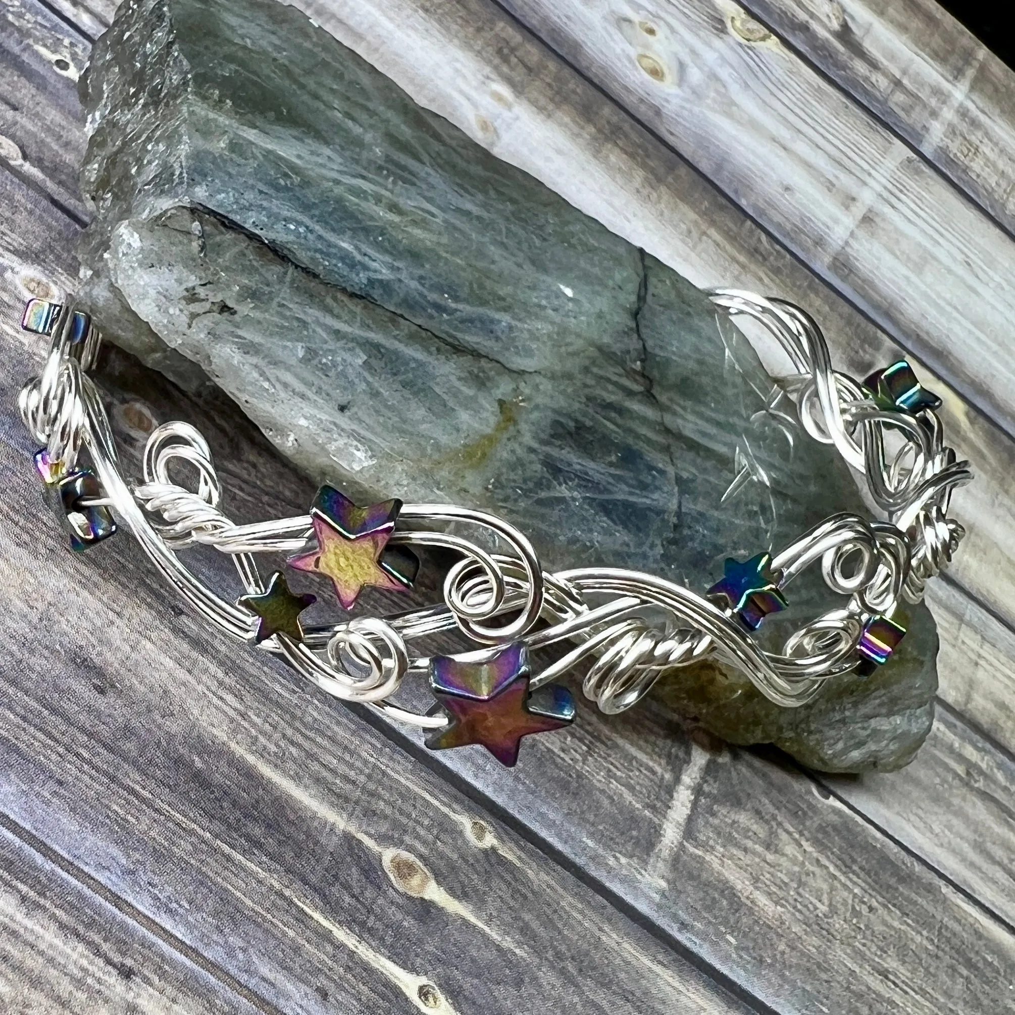 Purple Rainbow Skylit Bracelet