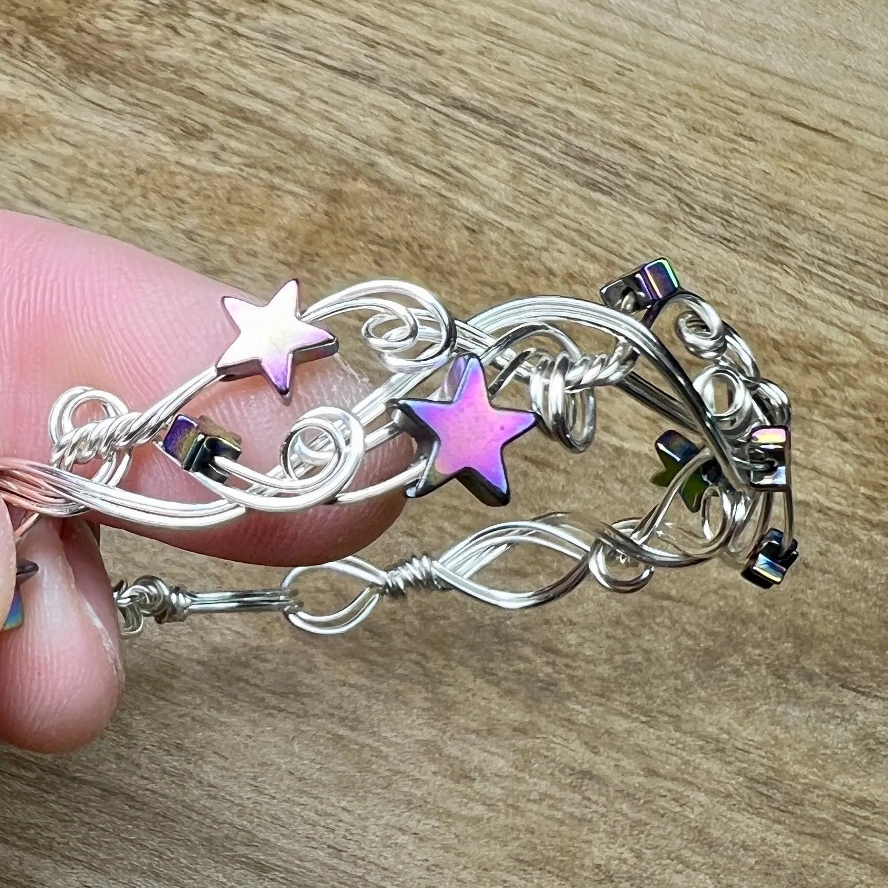 Purple Rainbow Skylit Bracelet