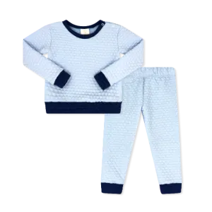 Quilted Sweatsuit - Windy Blue Quilted, Northshore Navy Quilted