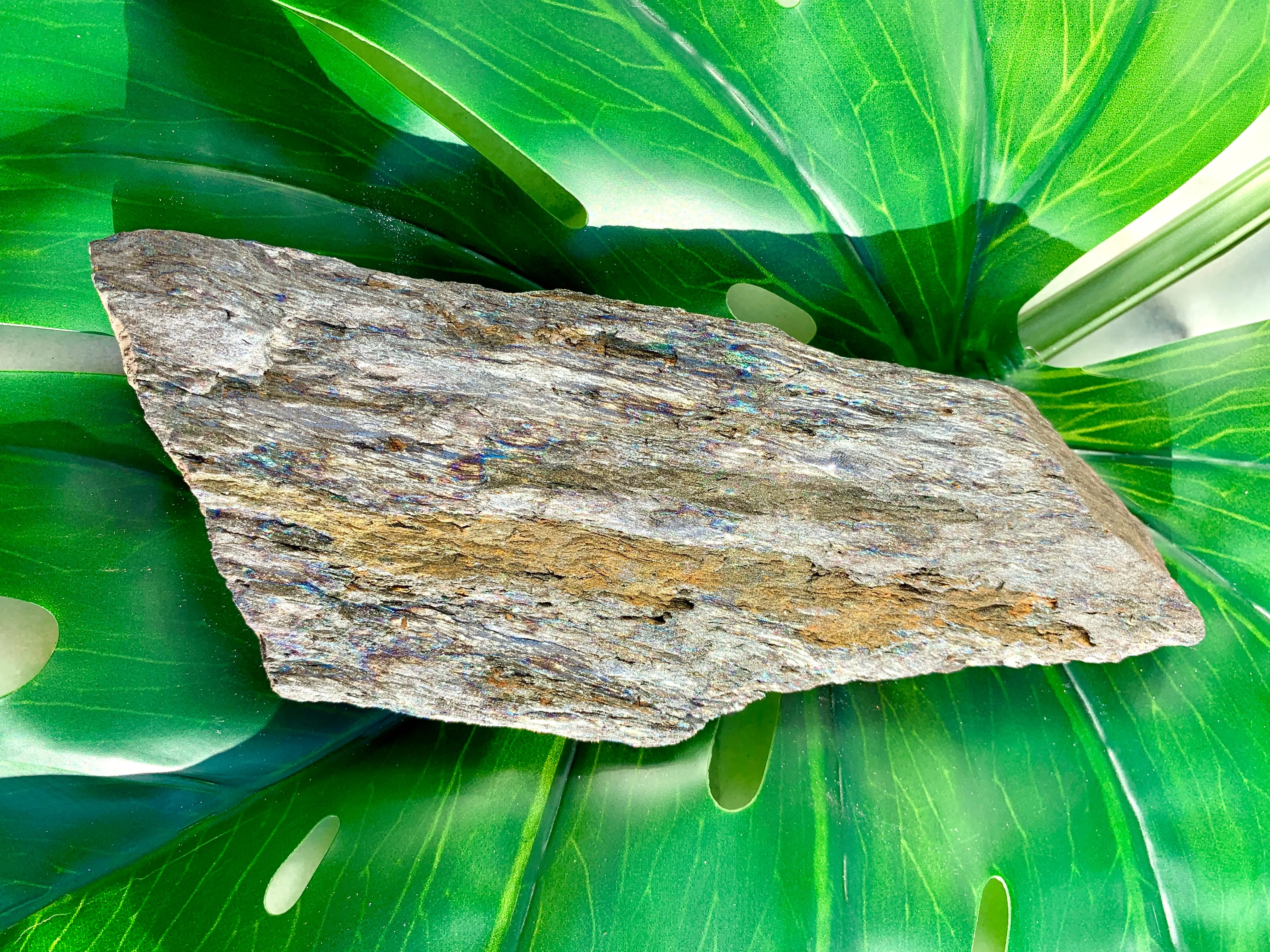 Rainbow Hematite Large Raw Shimmery Crystal