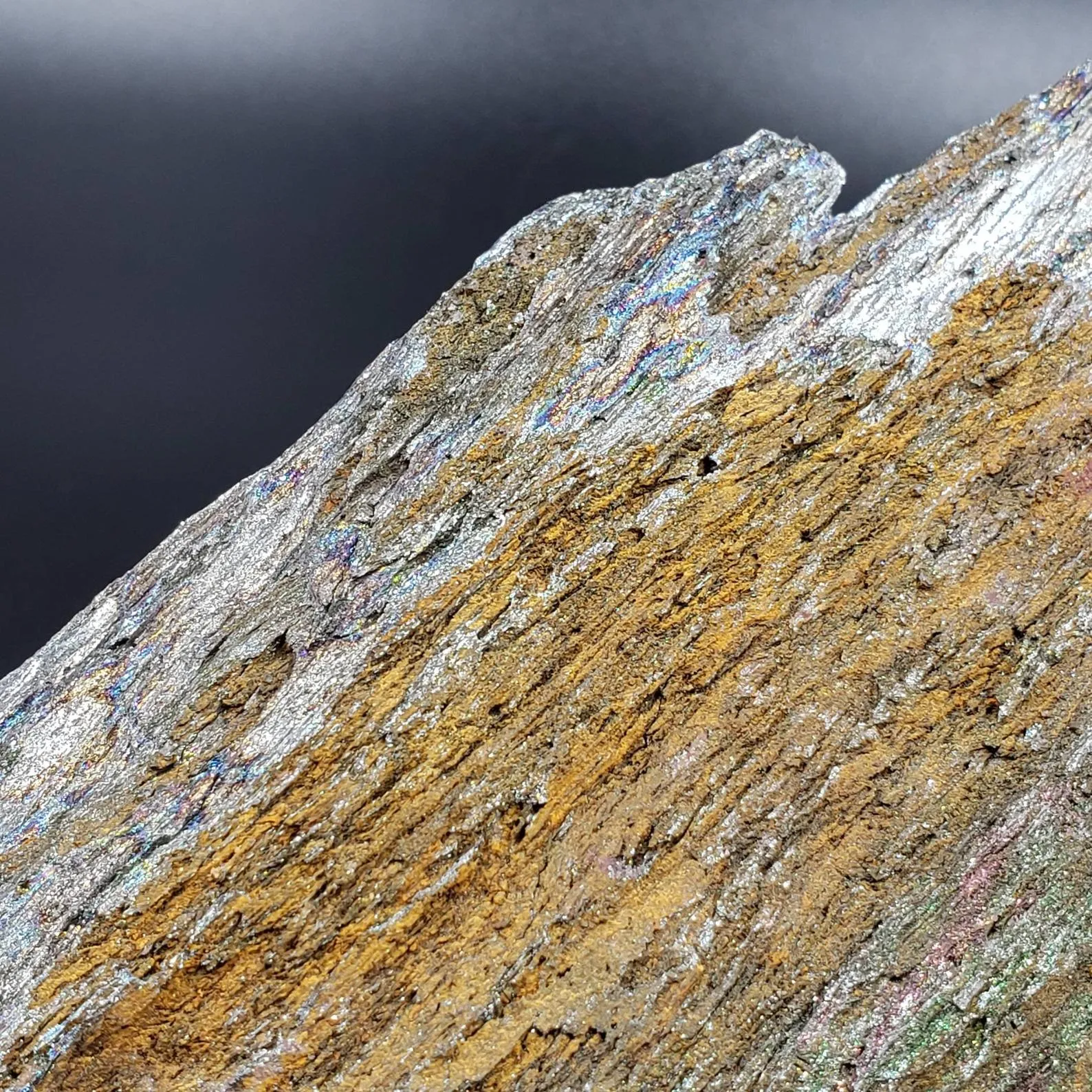 Rainbow Hematite Large Raw Shimmery Crystal
