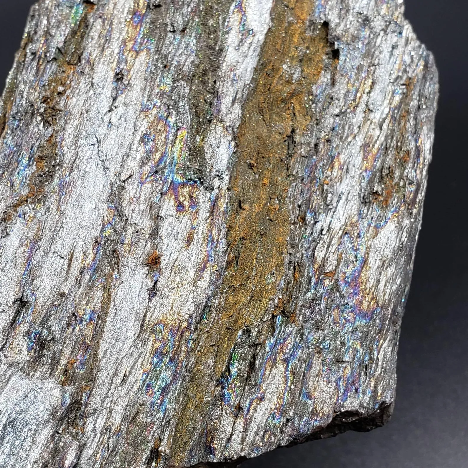 Rainbow Hematite Large Raw Shimmery Crystal