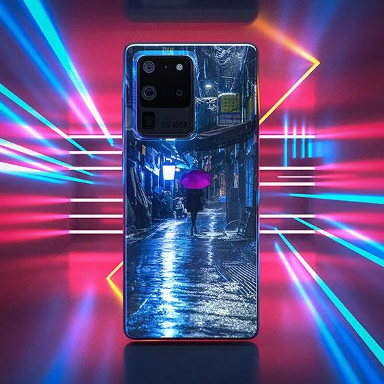 Rainy Seoul LED Case for Samsung