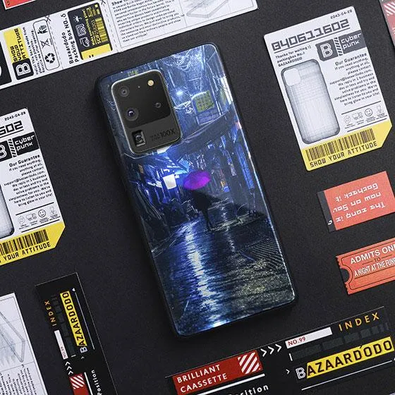Rainy Seoul LED Case for Samsung