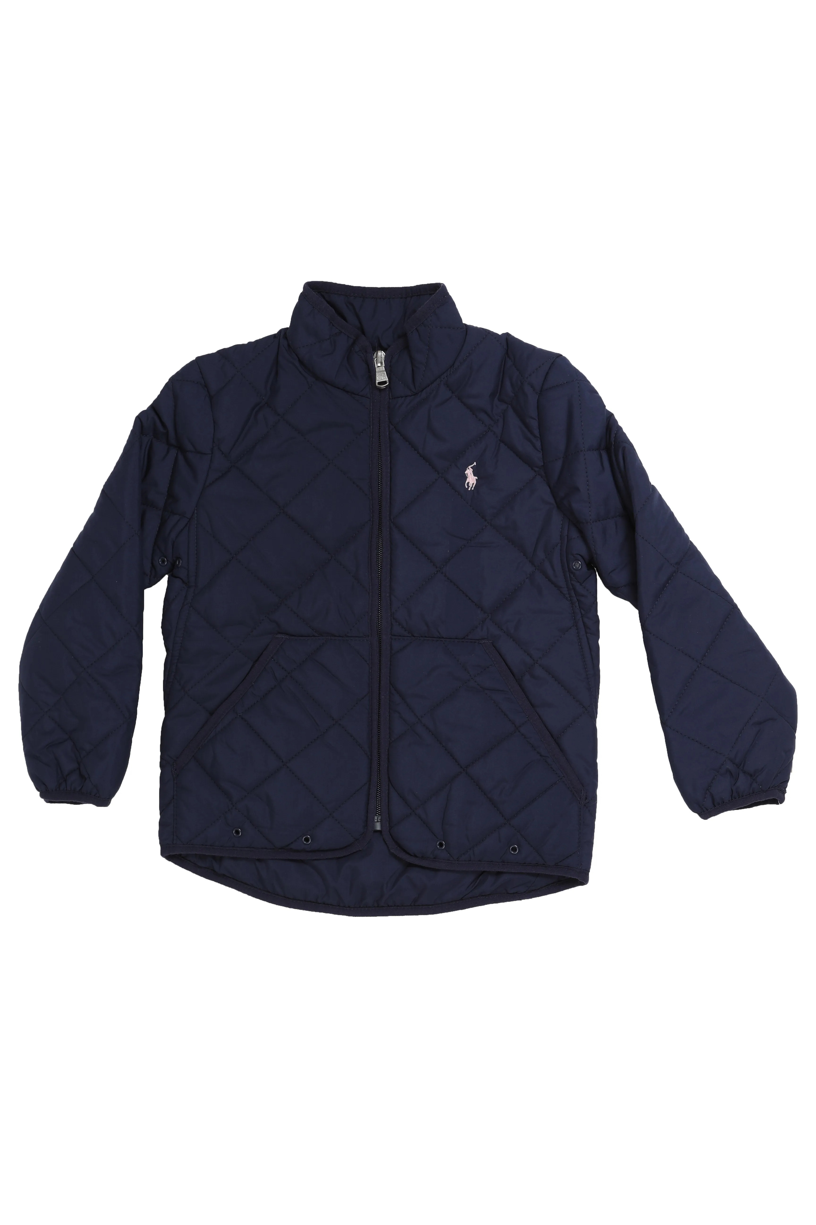 Ralph Lauren Little Girl Navy Quilted Jacket