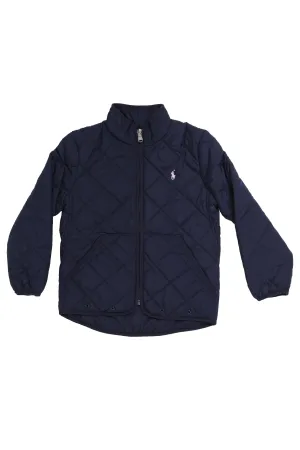 Ralph Lauren Little Girl Navy Quilted Jacket