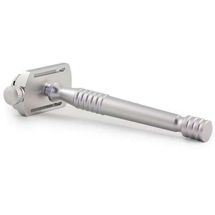 RazoRock Switch Double Edge Safety Razor Silver