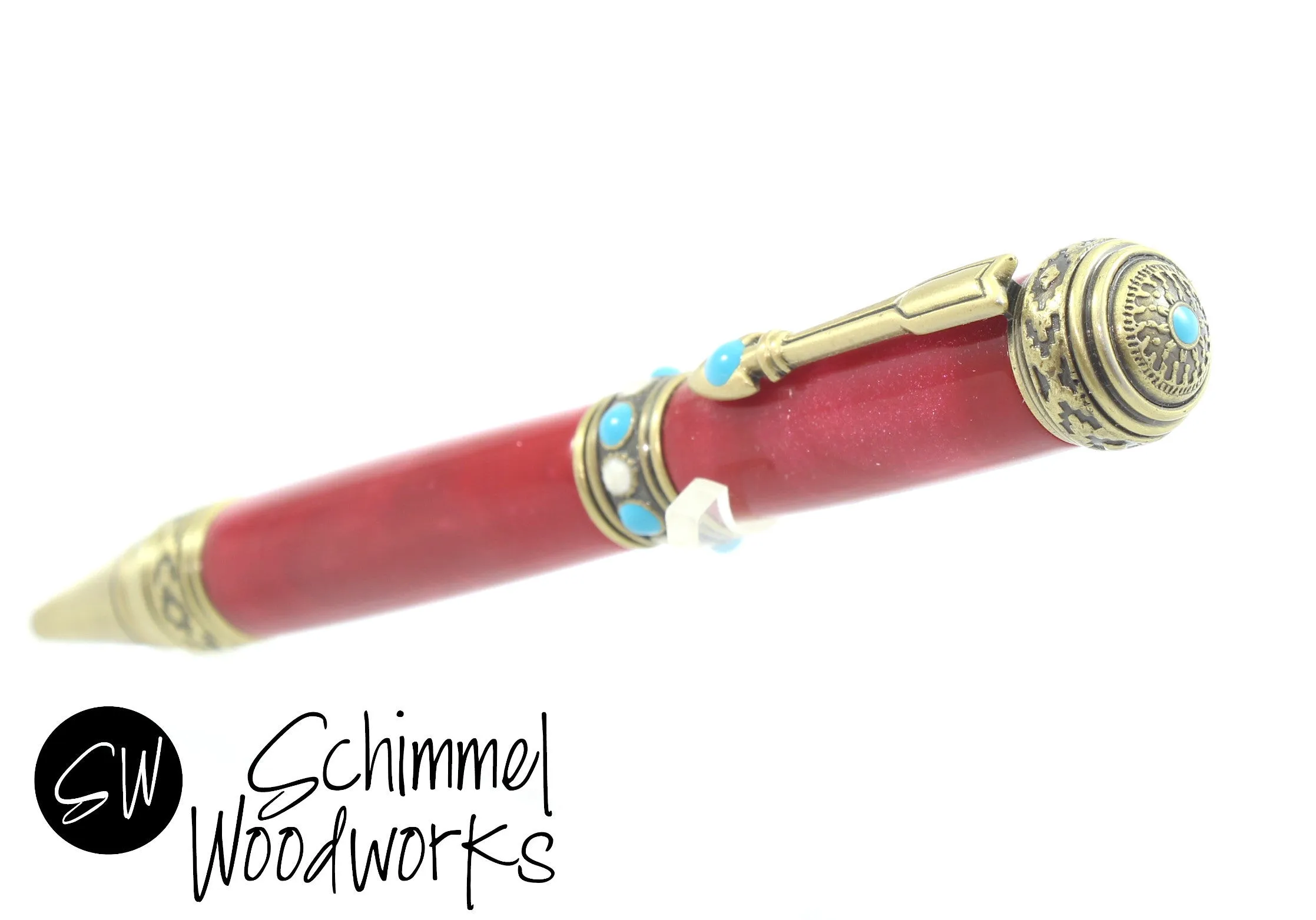 Red Southwest Pen