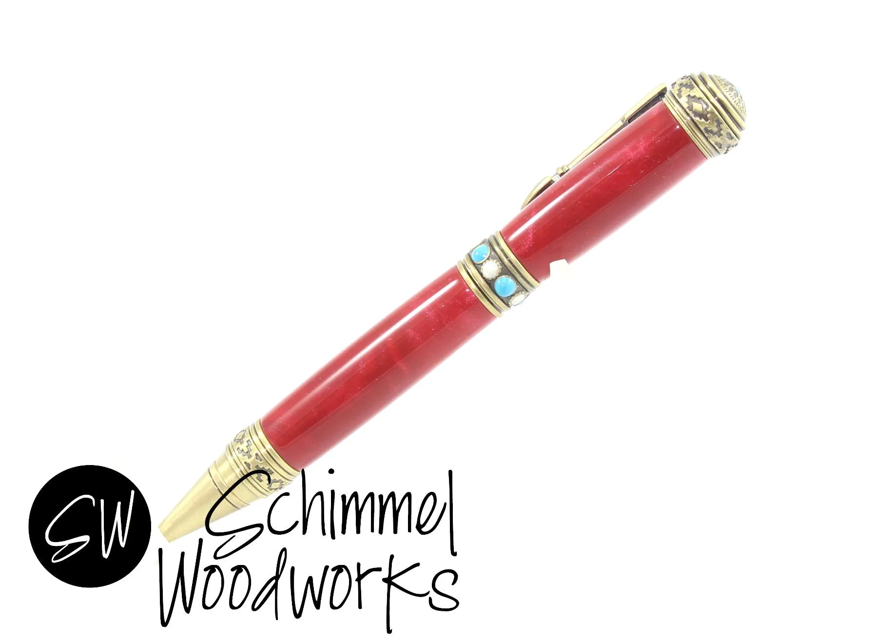Red Southwest Pen