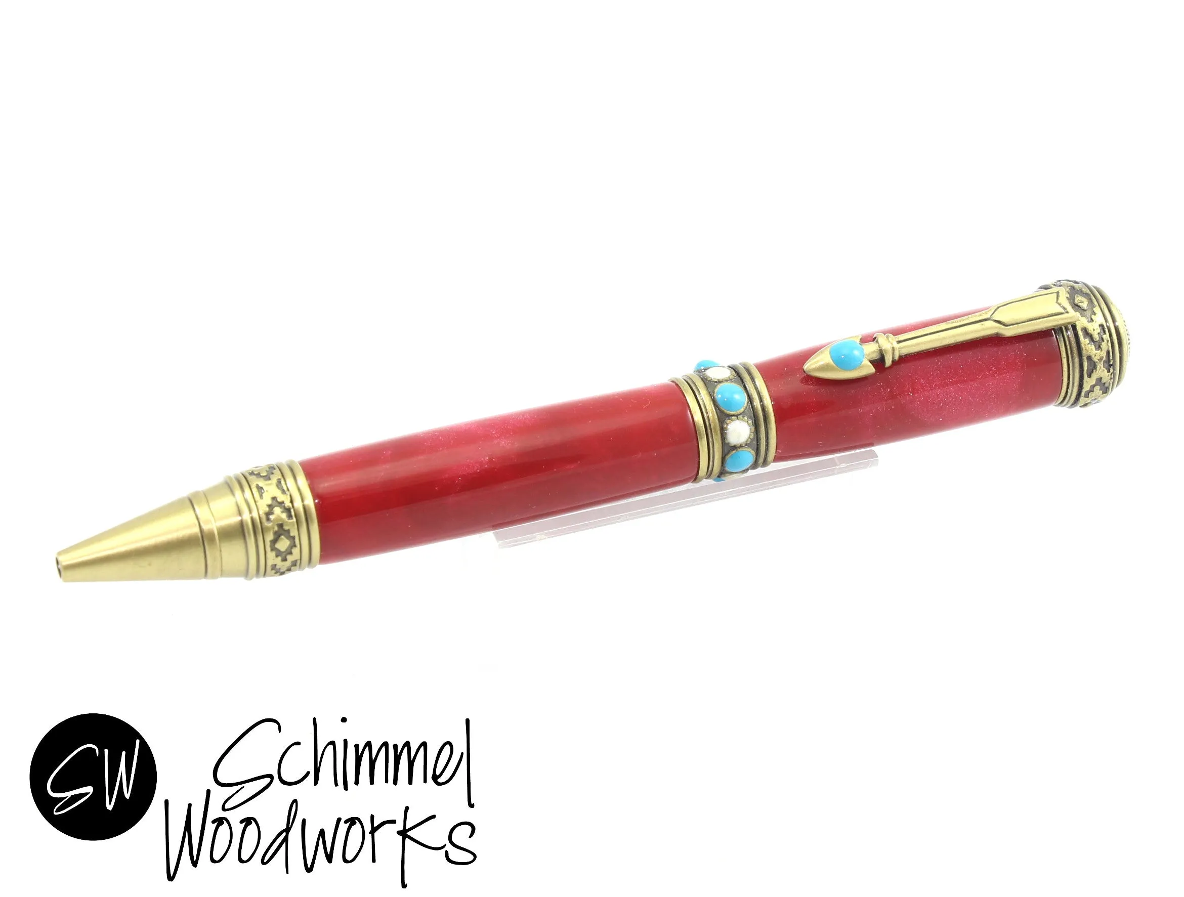 Red Southwest Pen